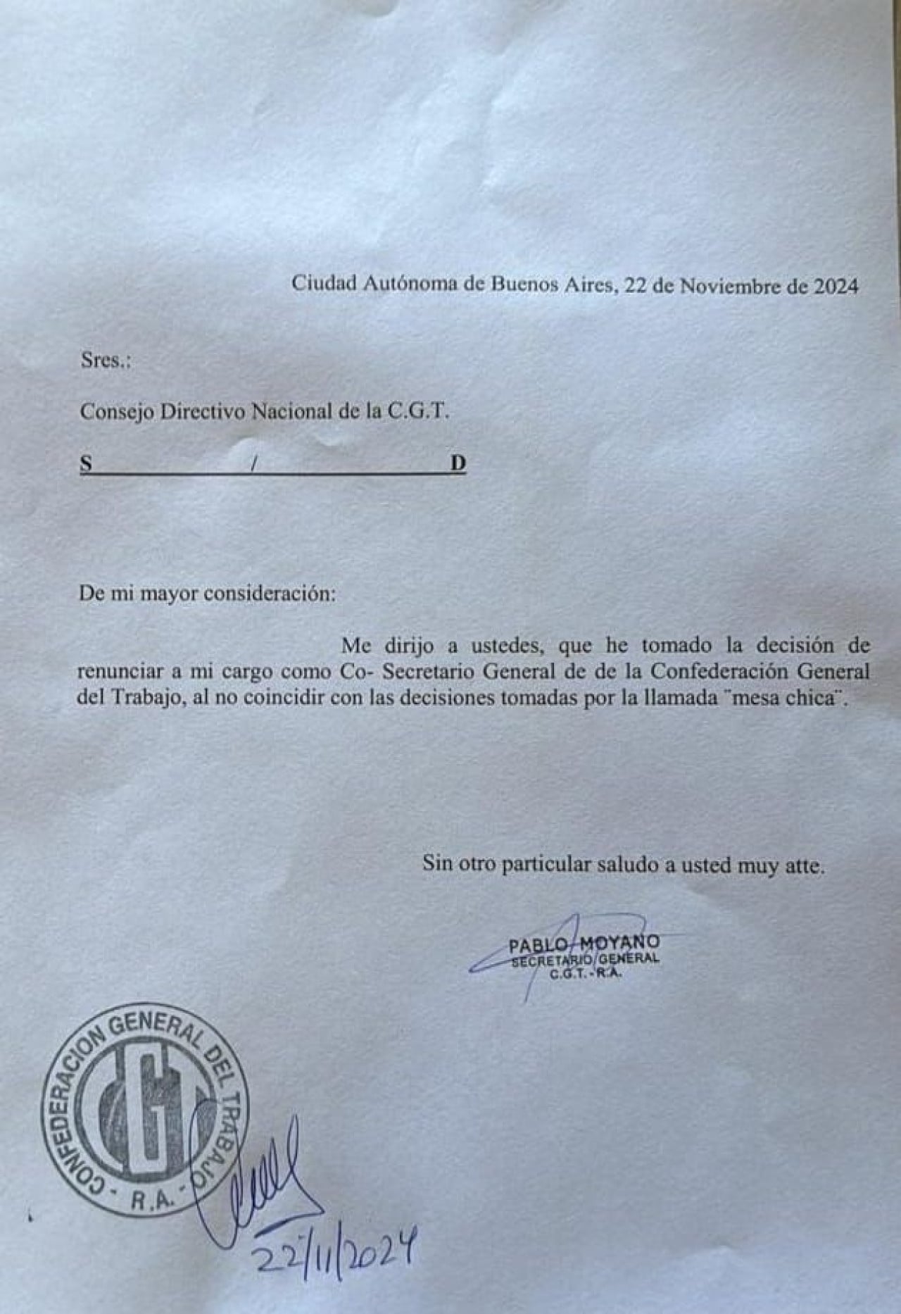 pablo moyano cgt