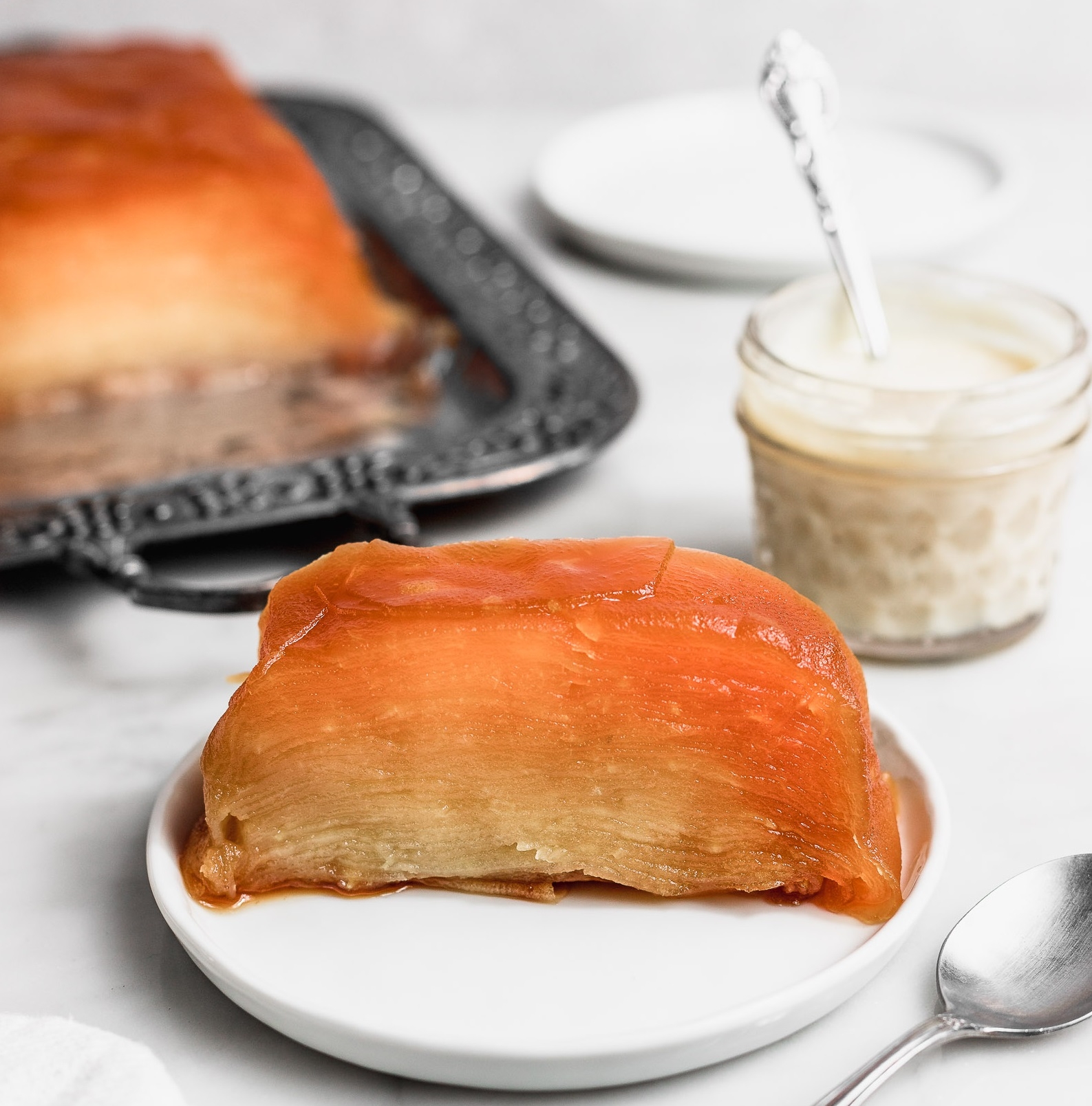 Milhojas de manzana