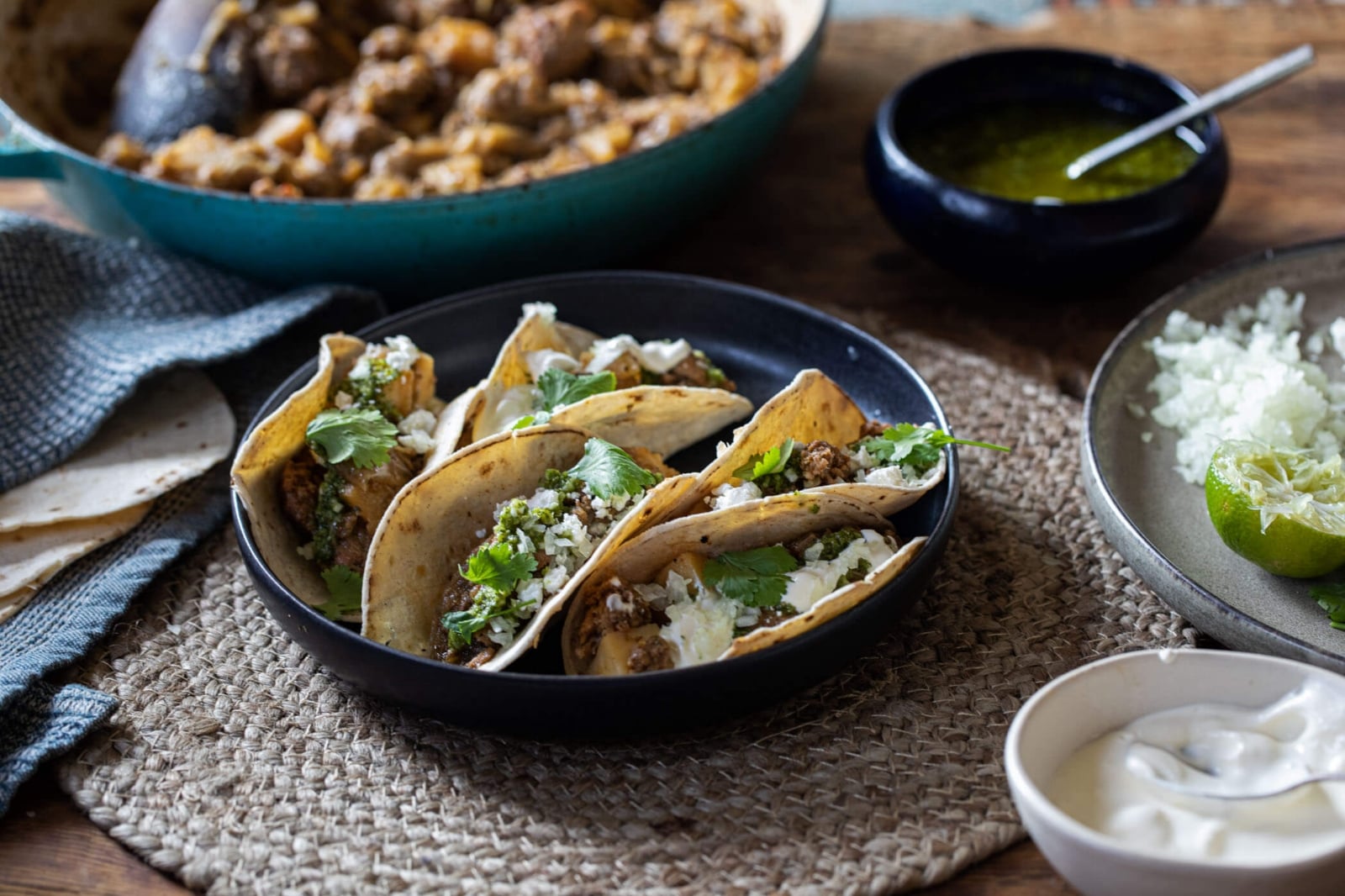 chorizo-potato-and-onion-tacos-with-green-salsa-1