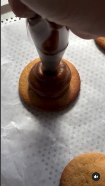 Alfajores exprés de dulce de leche 5