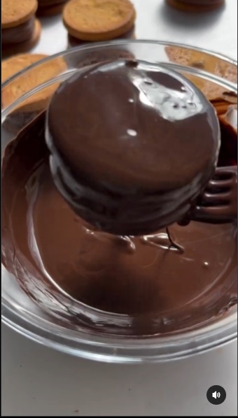 Alfajores exprés de dulce de leche 6