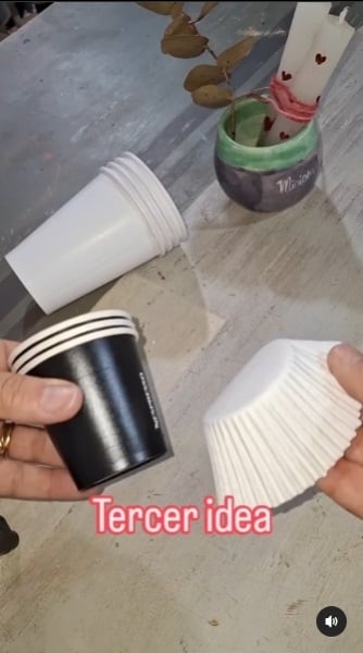 Vasos descartables 8