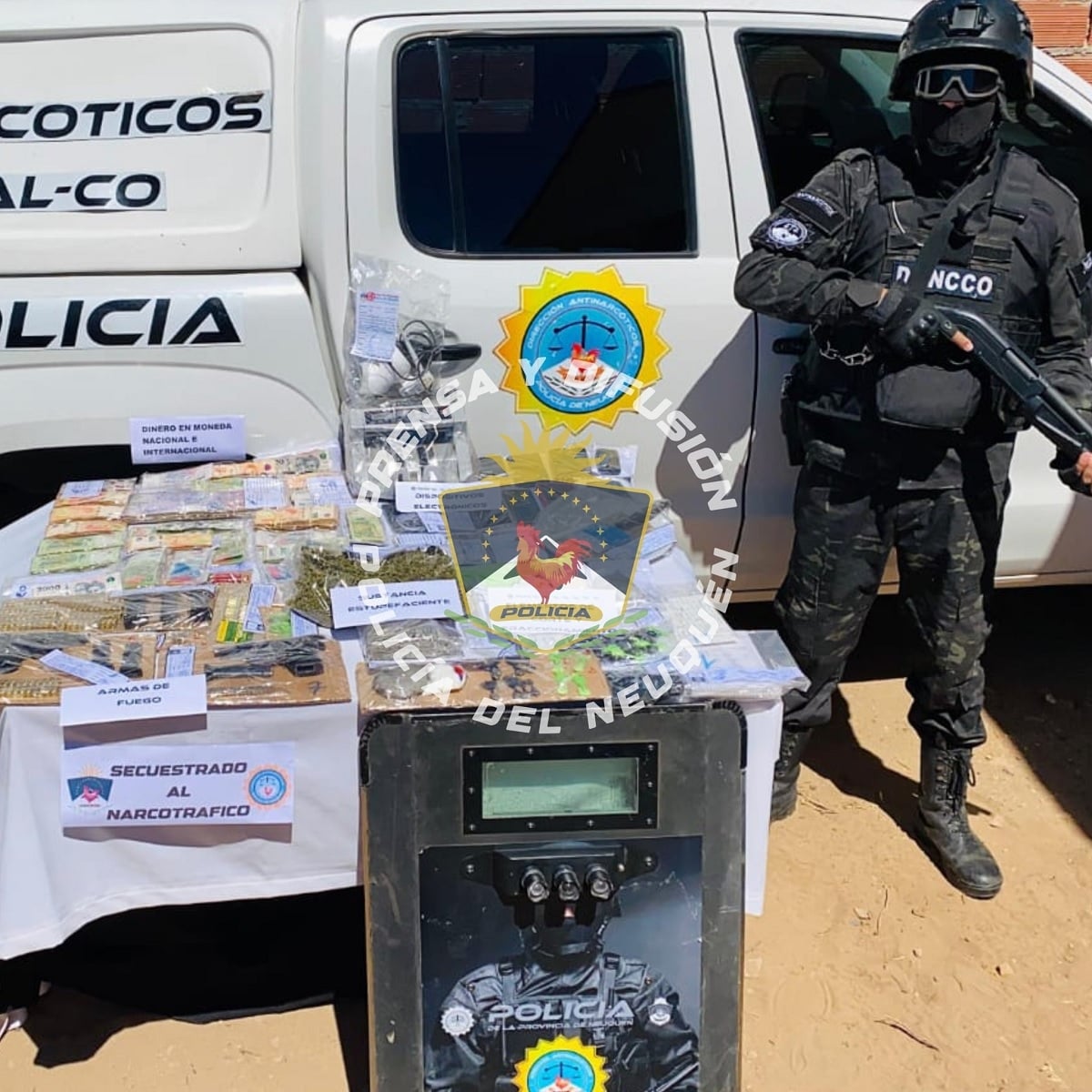 drogas en cutral co portada