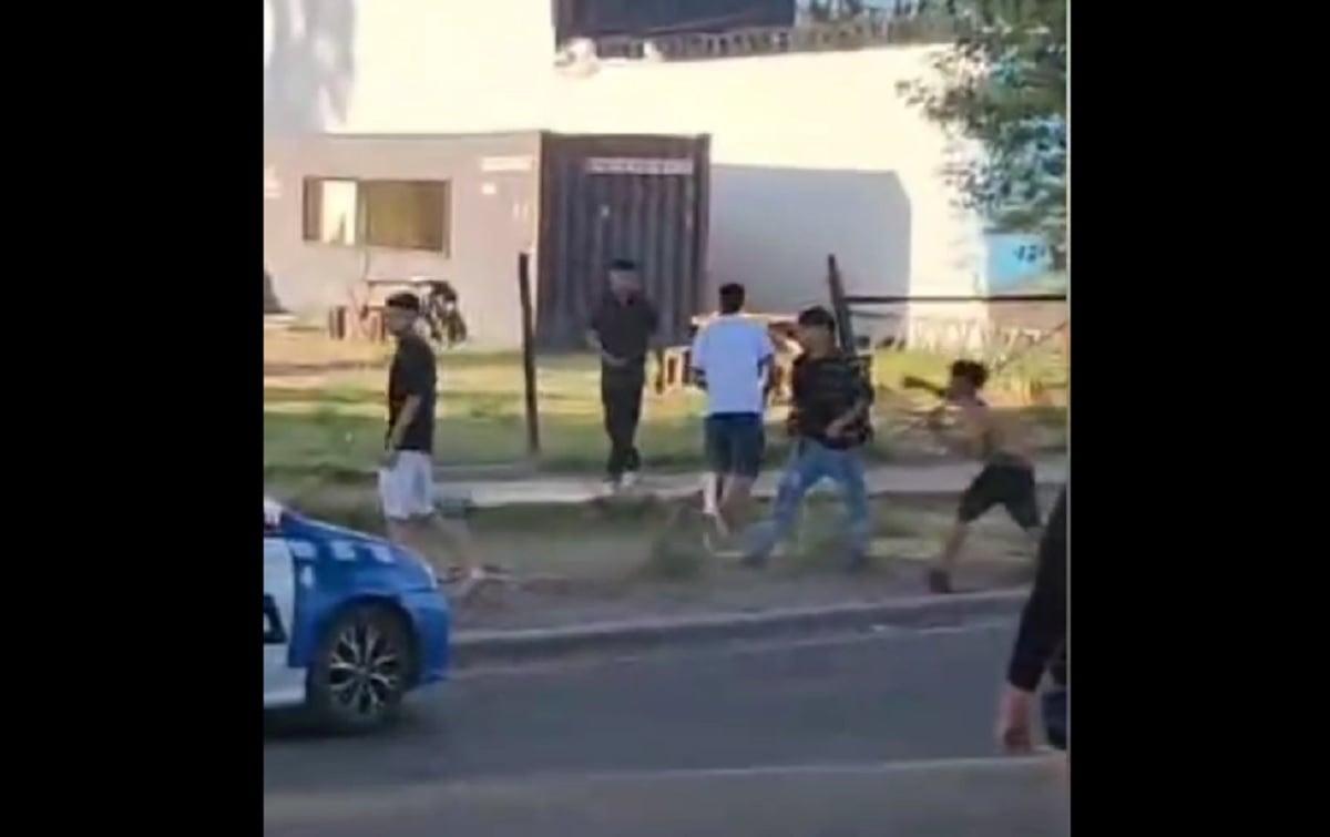 pelea boliche de plottier
