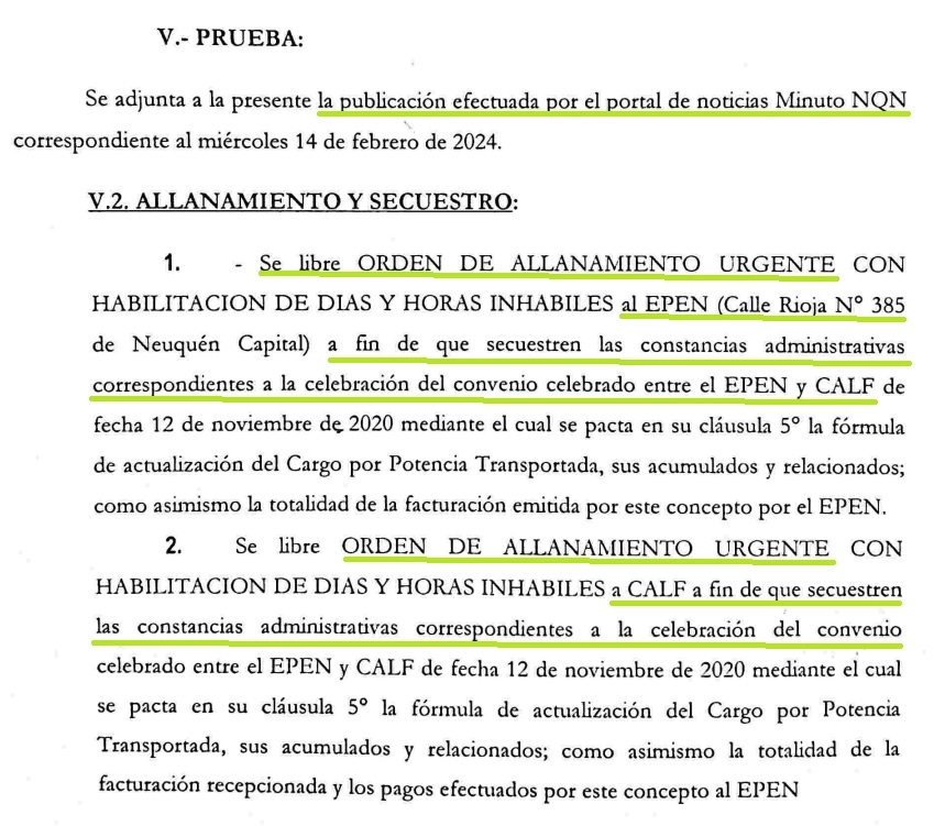 epen-calf denuncia