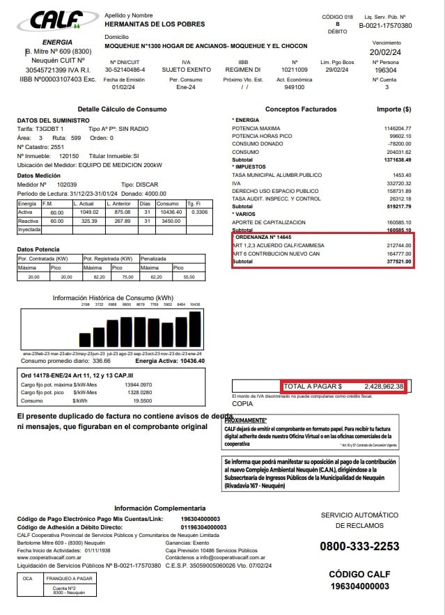hogar luz