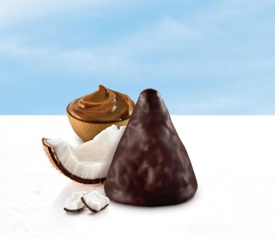 En+viaje+el+nuevo+havannet+reversión+del+clásico+de+coco++Primer+havannet+de+la+línea+100%+libre+de+++Base+de+galletita+de+coco+++Dulce+de+leche+con+coco++Baño+de+chocolate+70%