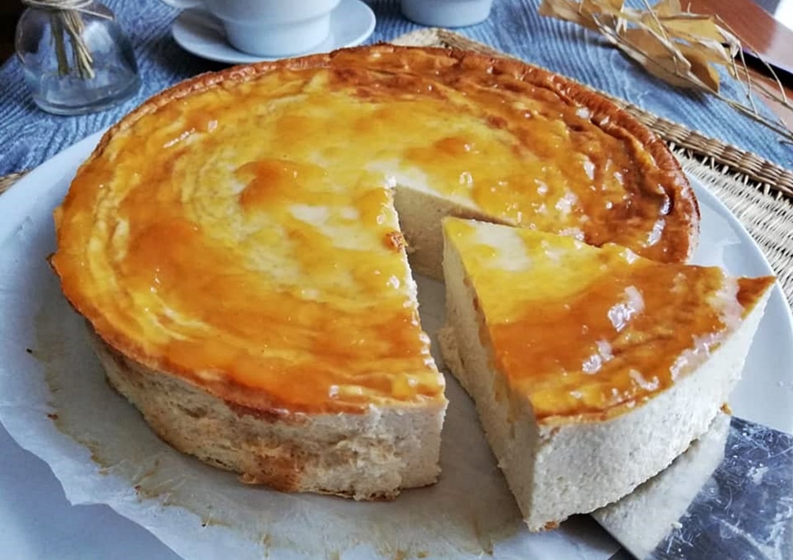 Tarta de platano y yogur saludable (5)