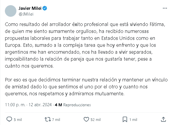 javier milei 1