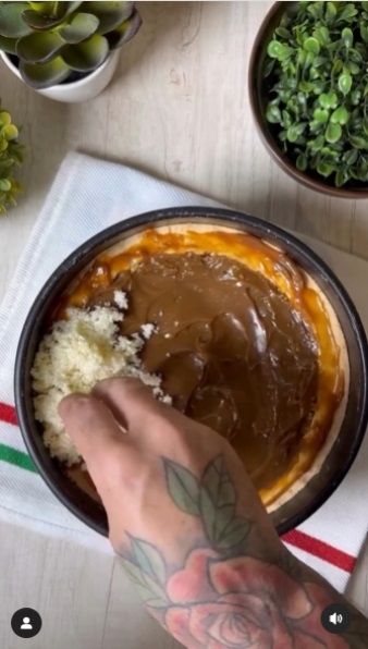 Tarta de coco y dulce de leche 4