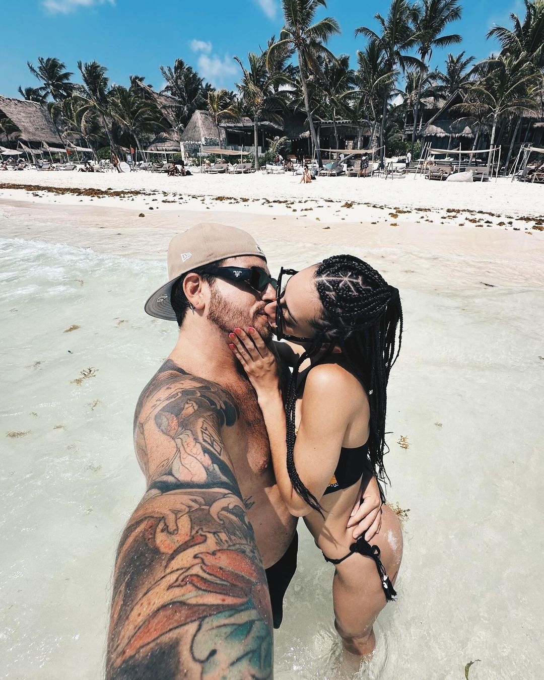 Estos días del bien en el paraíso!Amor, playita, sol y esa energía única que la encontras solo en Tulum.@delektulum .....#delektulum #delekinspire #tulumMexico