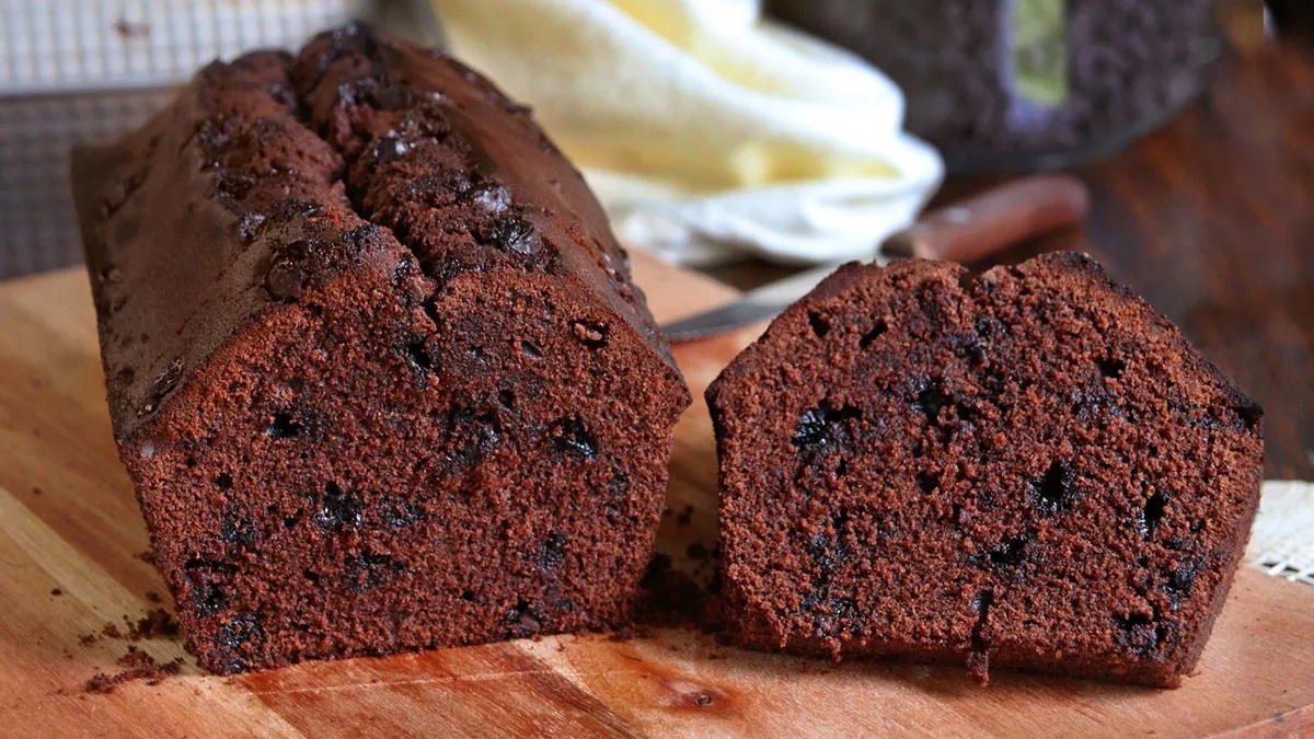 Budín de chocolate