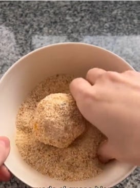 Bombas de calabaza y queso 4