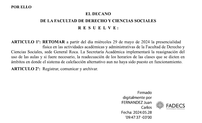 resolución