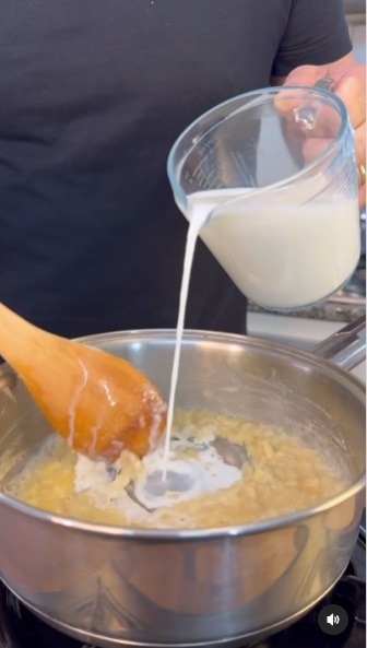 Arroz con jamón y queso 4