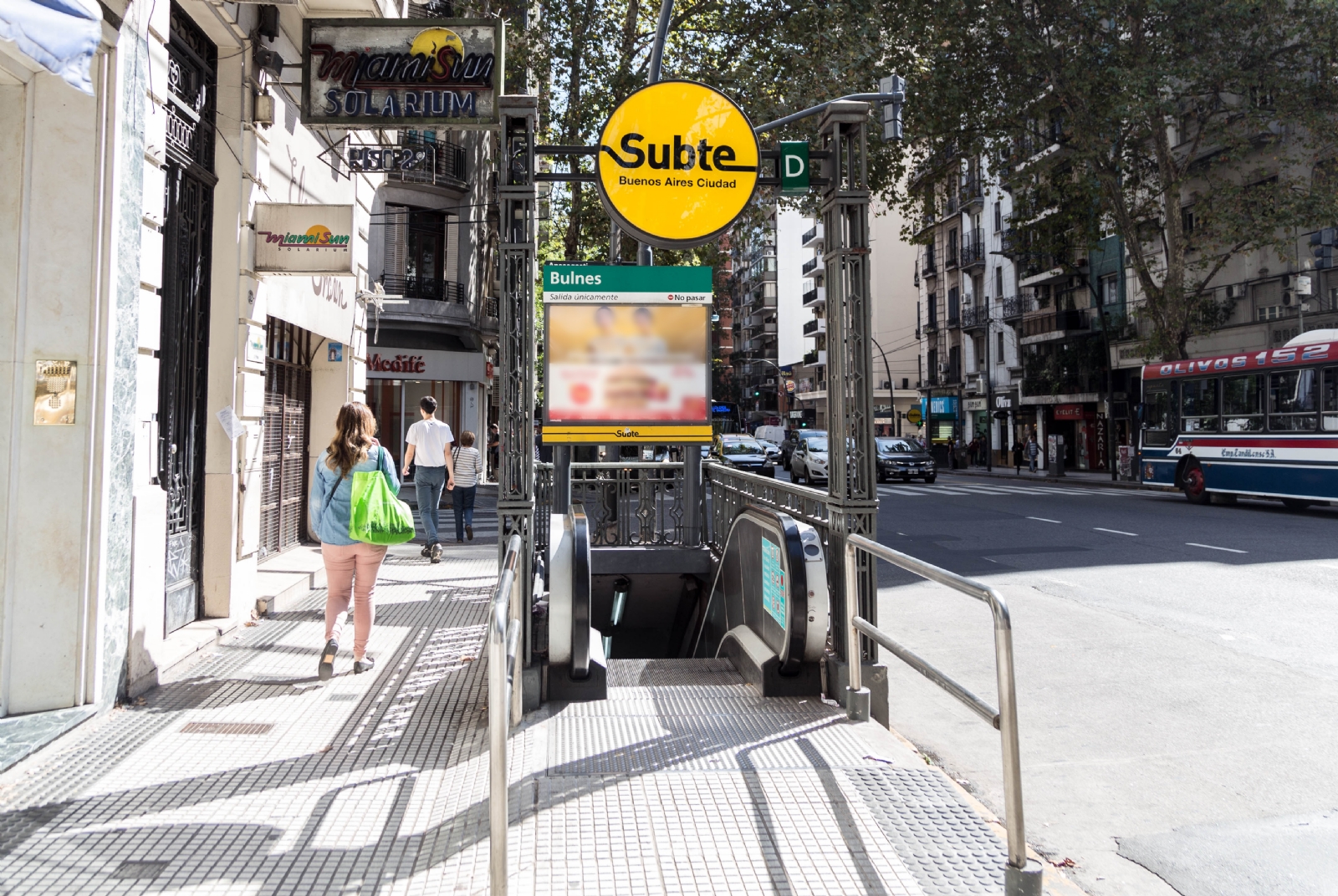 Subte. Este miércoles 14 reabre la estación Bulnes de la Línea D