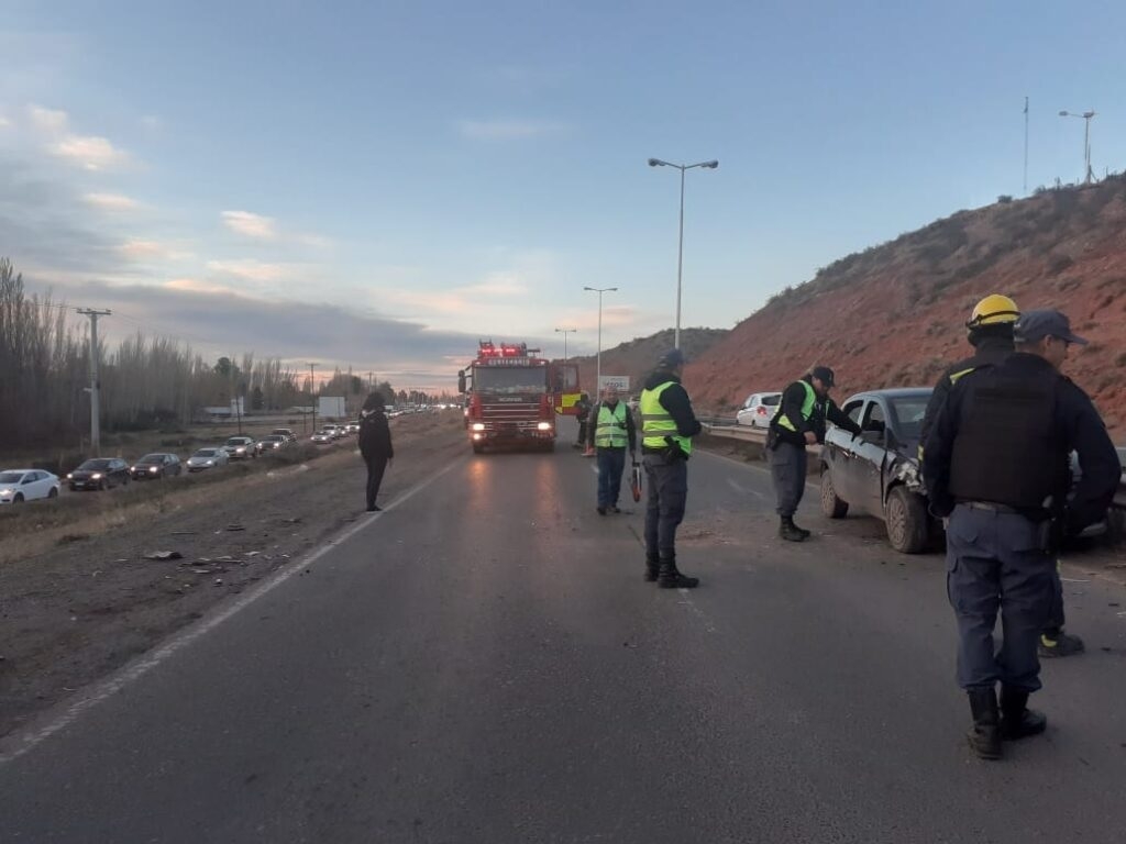 choque cadena ruta 7 operativo