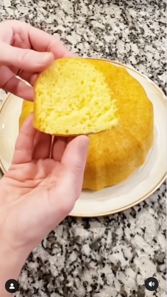 Budín de yemas 1