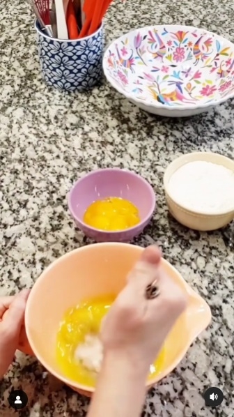 Budín de yemas 2
