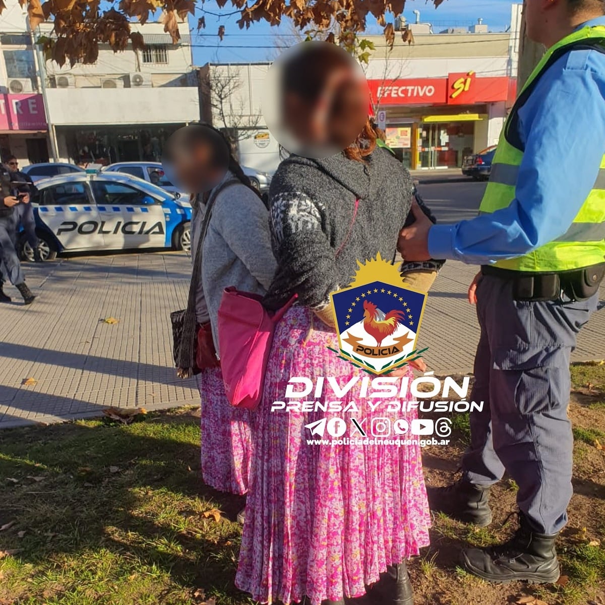 gitanas detenidas por robo