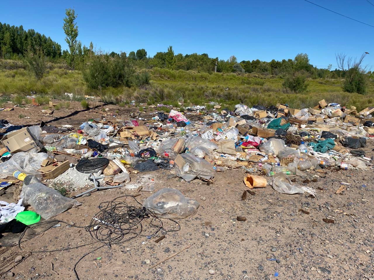 basura san patricio del chañar