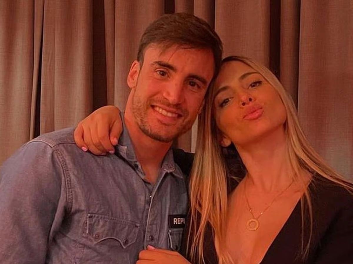 Nicolás Tagliafico y Carolina Calvagni