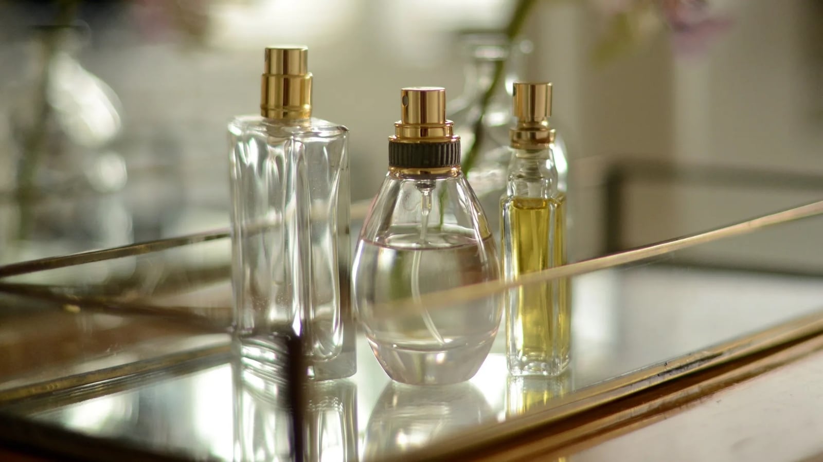 Frascos de perfume
