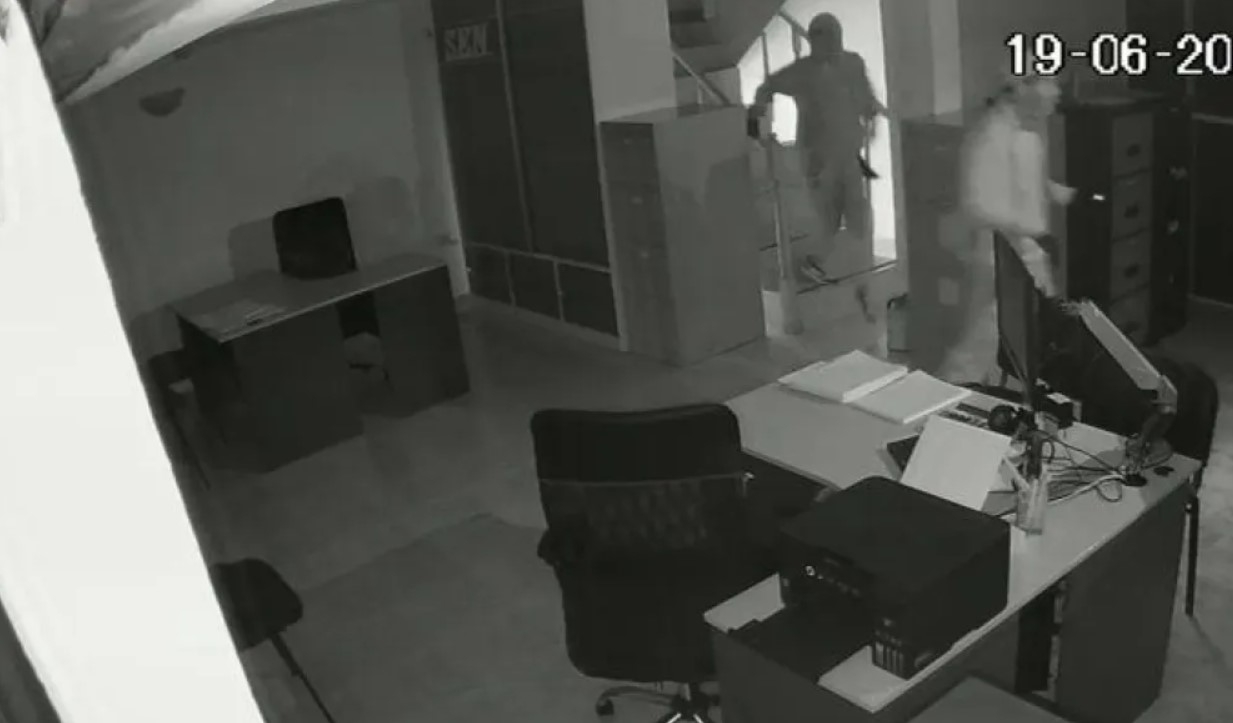 cámara de seguridad enfermería