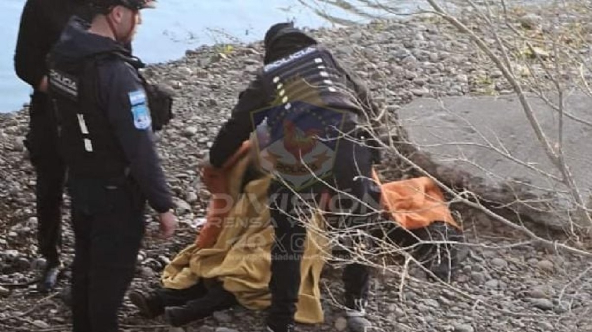rescate en el limay