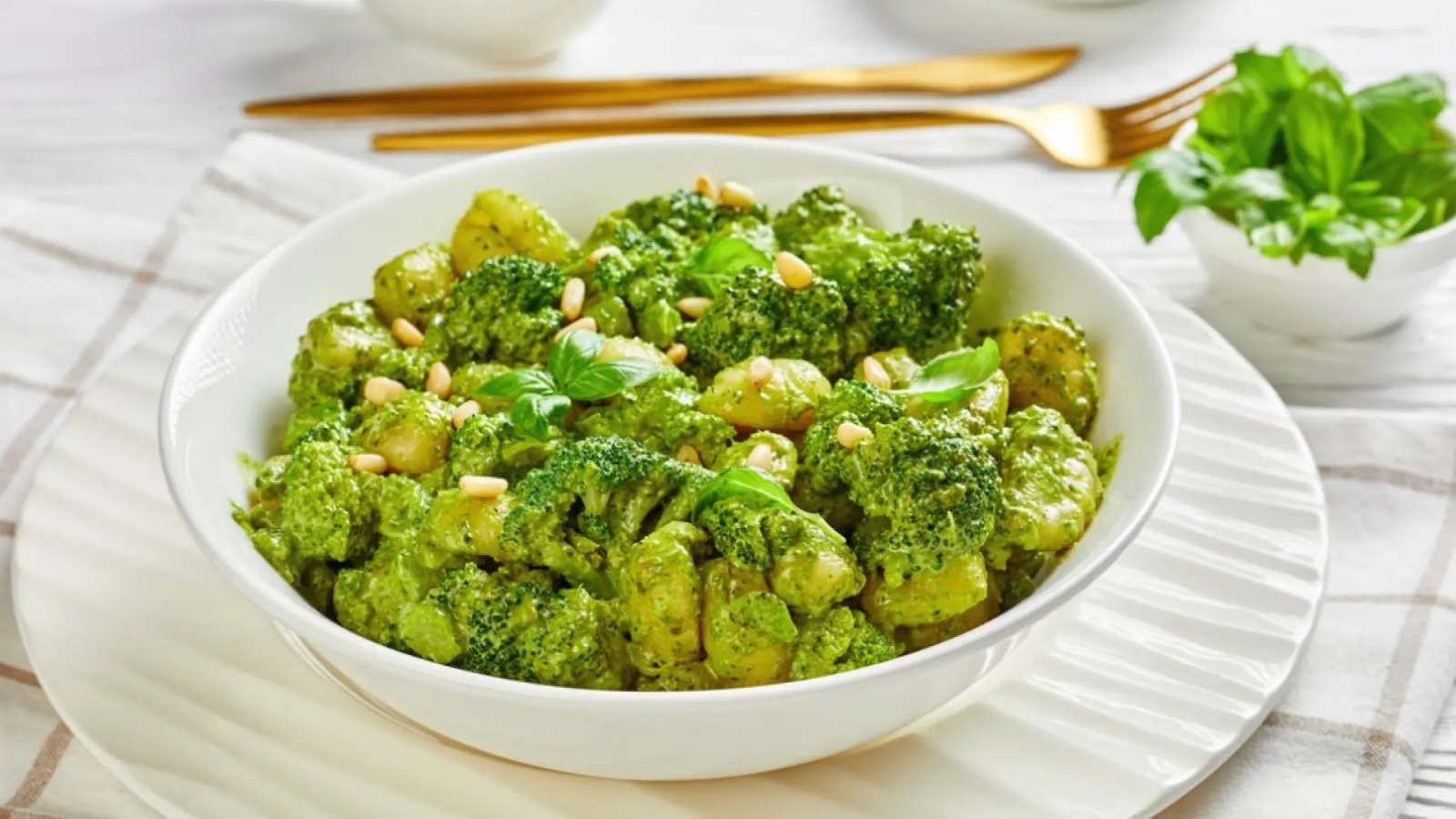 Ñoquis de brocoli