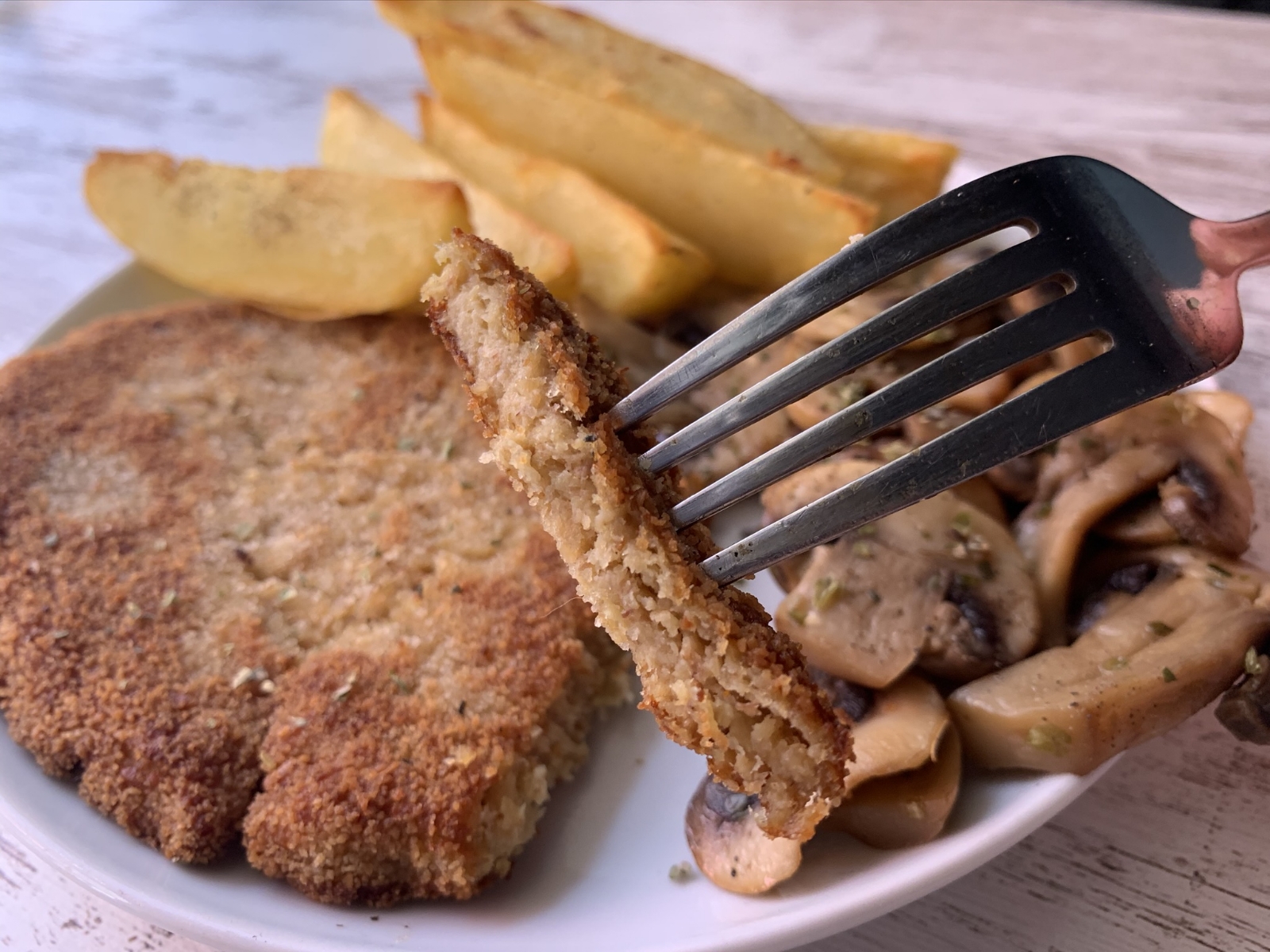Escalope-vegano