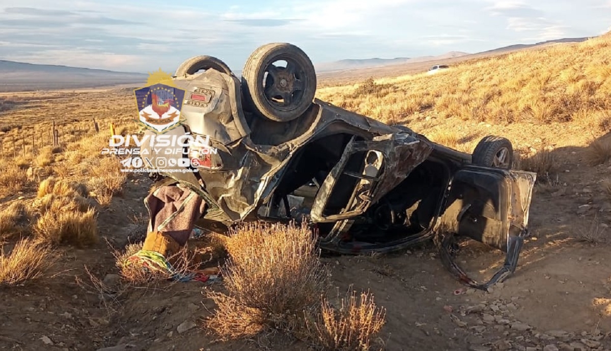 vuelco fatal las lajas