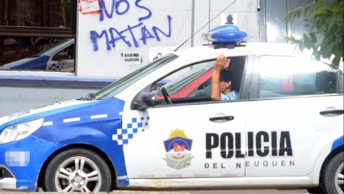 movil policial nos matan