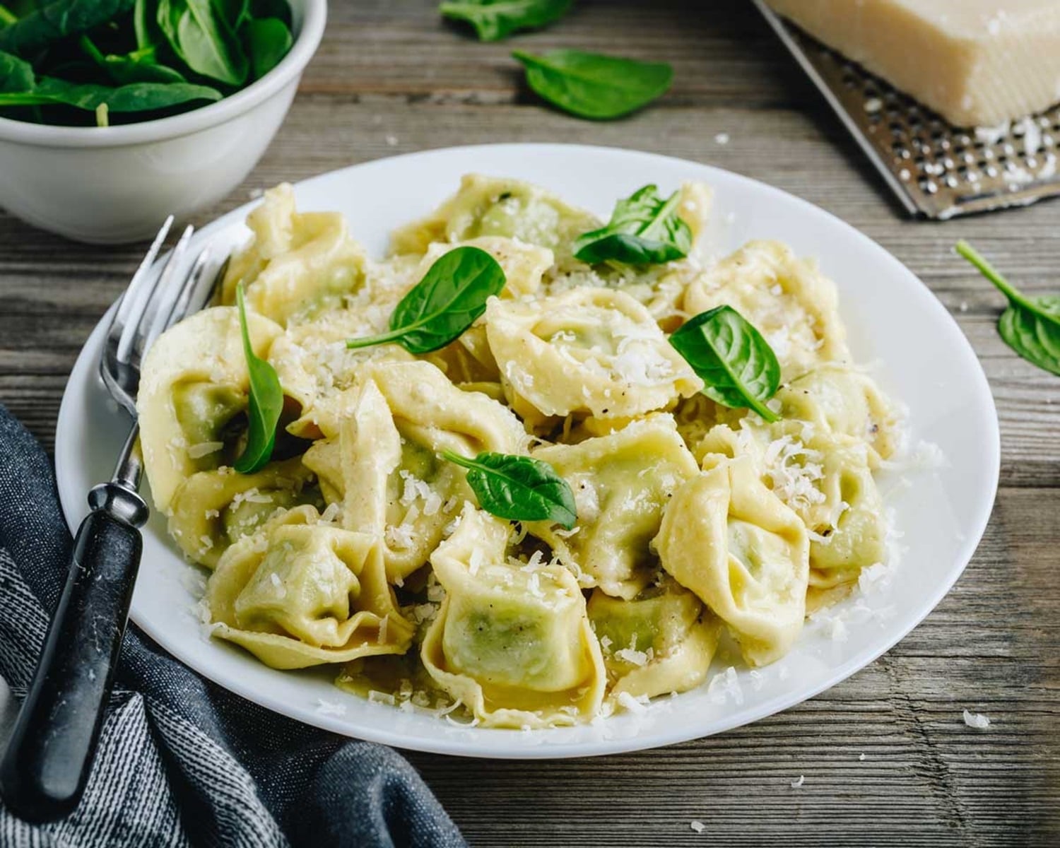 tortellini-ricotta-y-espinacas-receta