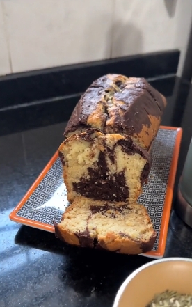 Budín marmolado1