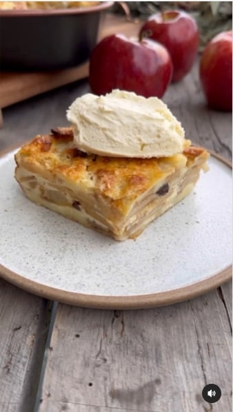 Torta haragana de manzana 1