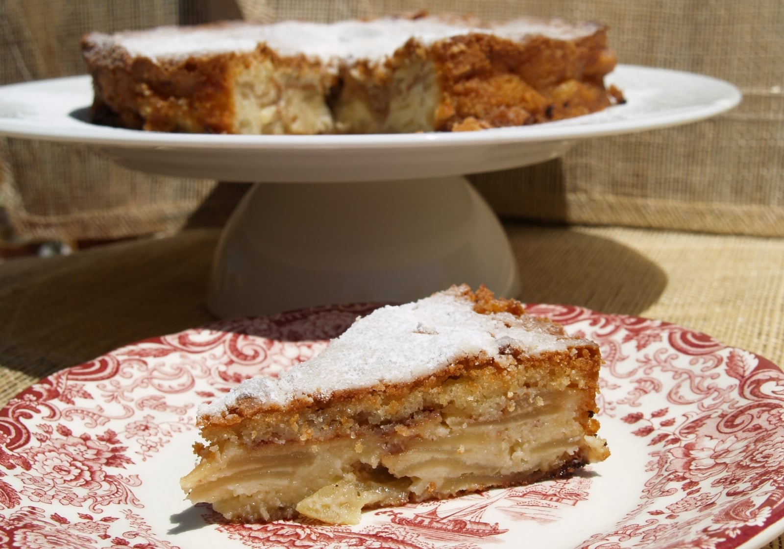 Torta haragana de manzana