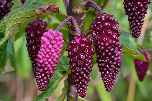 planta-fitolaca-toxica-bayas-purpuras-maduras-flora-herbacea-propiedades-venenosas_817921-23954