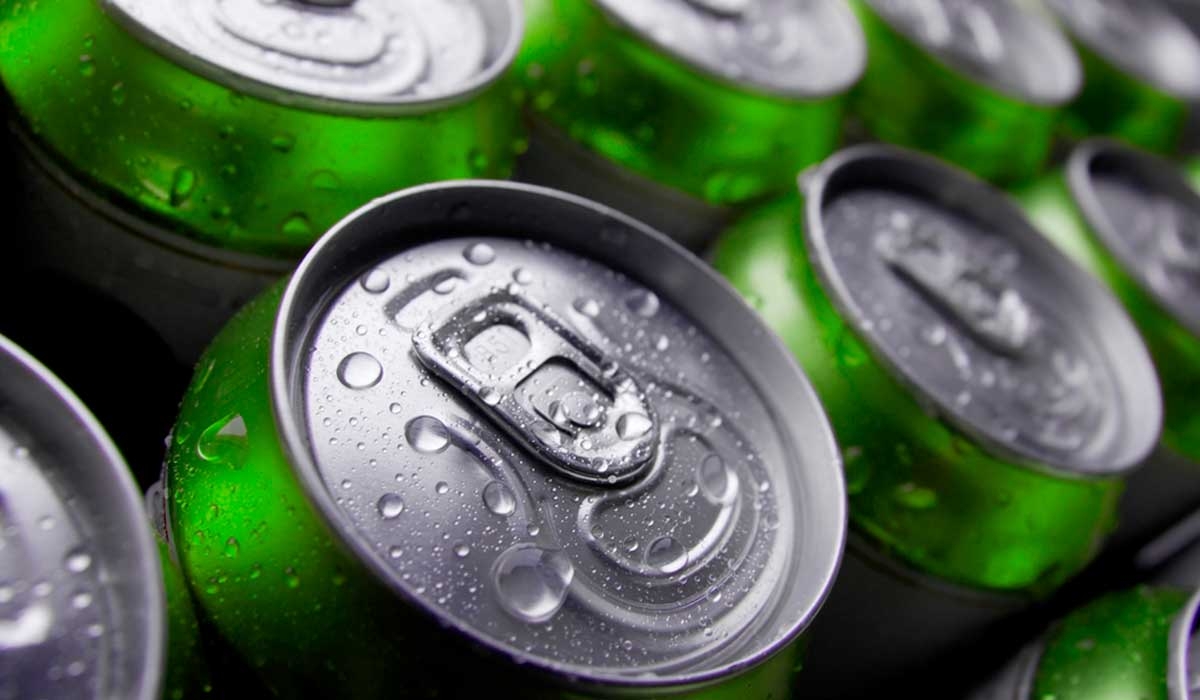 Latas de cerveza
