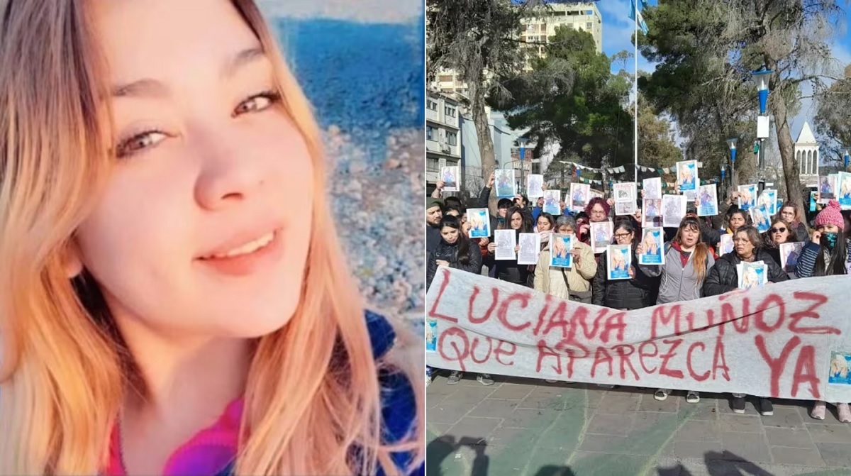 luciana y la marcha