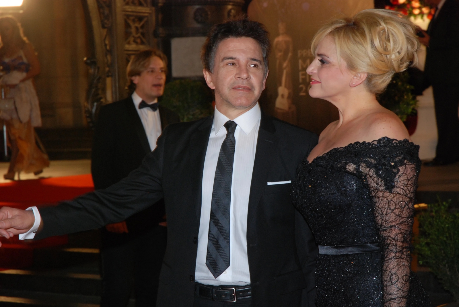 Osvaldo Laport y Viviana Sáez