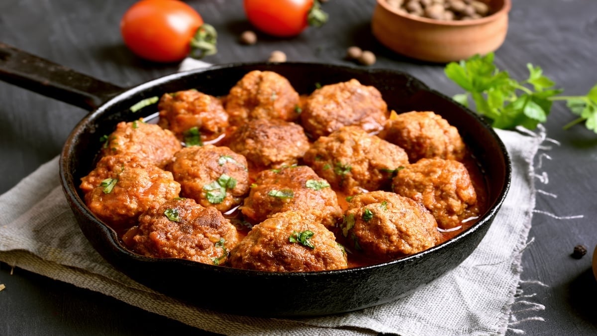 Albóndigas de pollo. Fuente (Instagram)