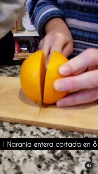 Budín de polenta y naranja 4