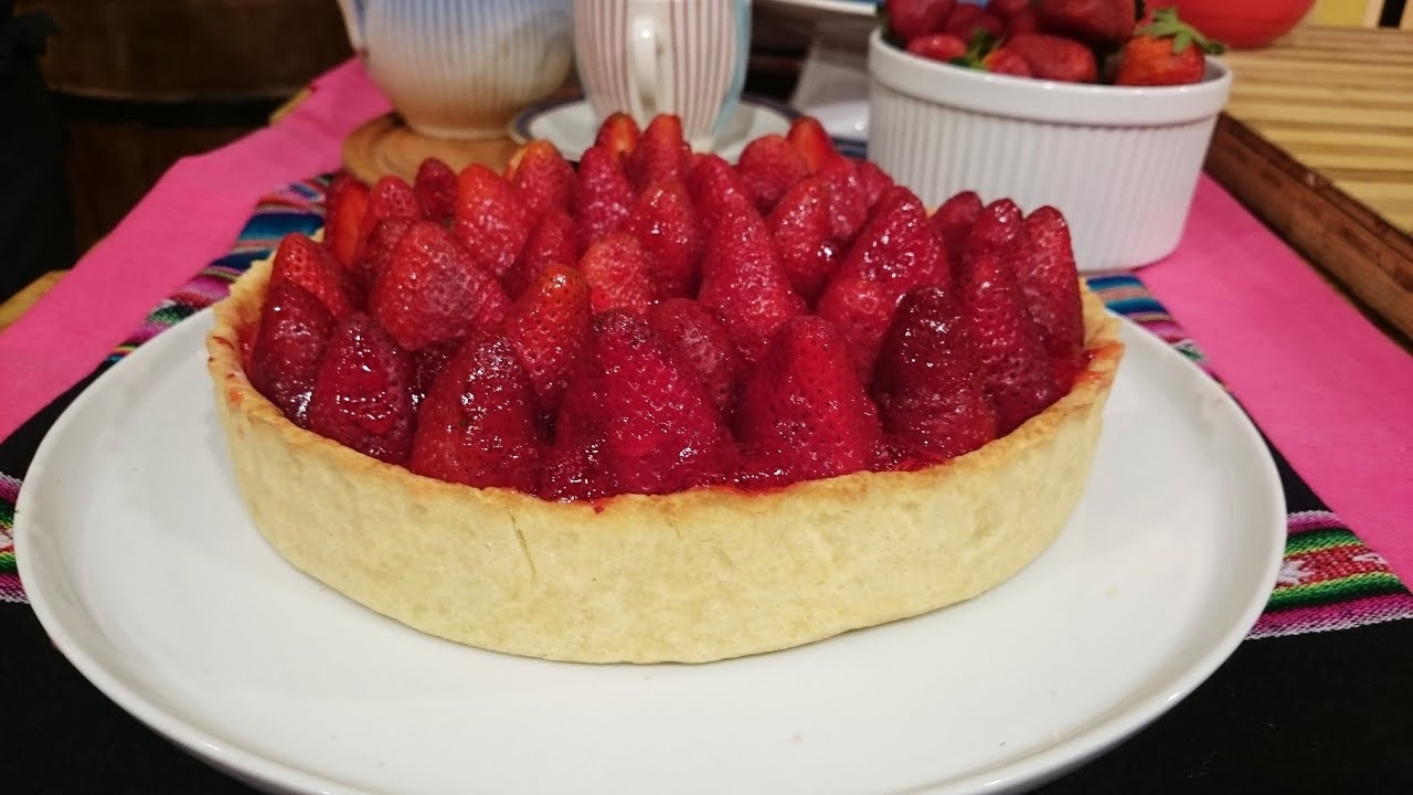 Pie de frutillas