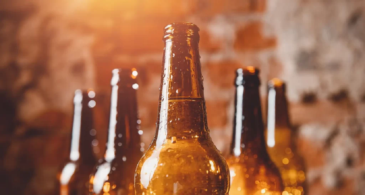 Botellas de vidrio