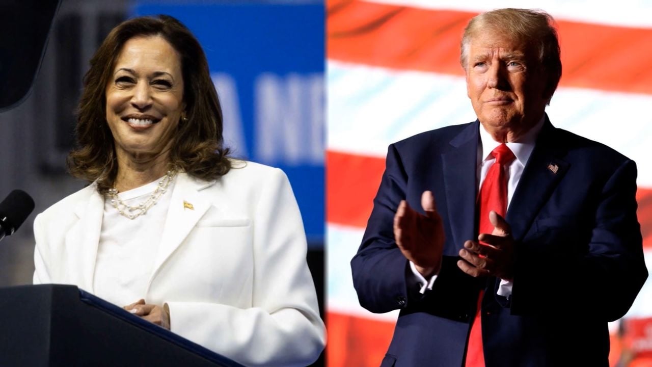 trump harris