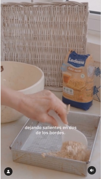 Cuadrados de avena y manzana 4
