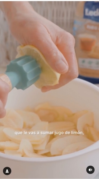 Cuadrados de avena y manzana 5