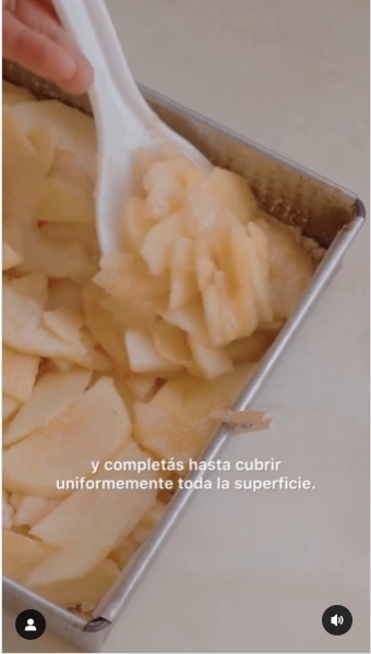 Cuadrados de avena y manzana 6