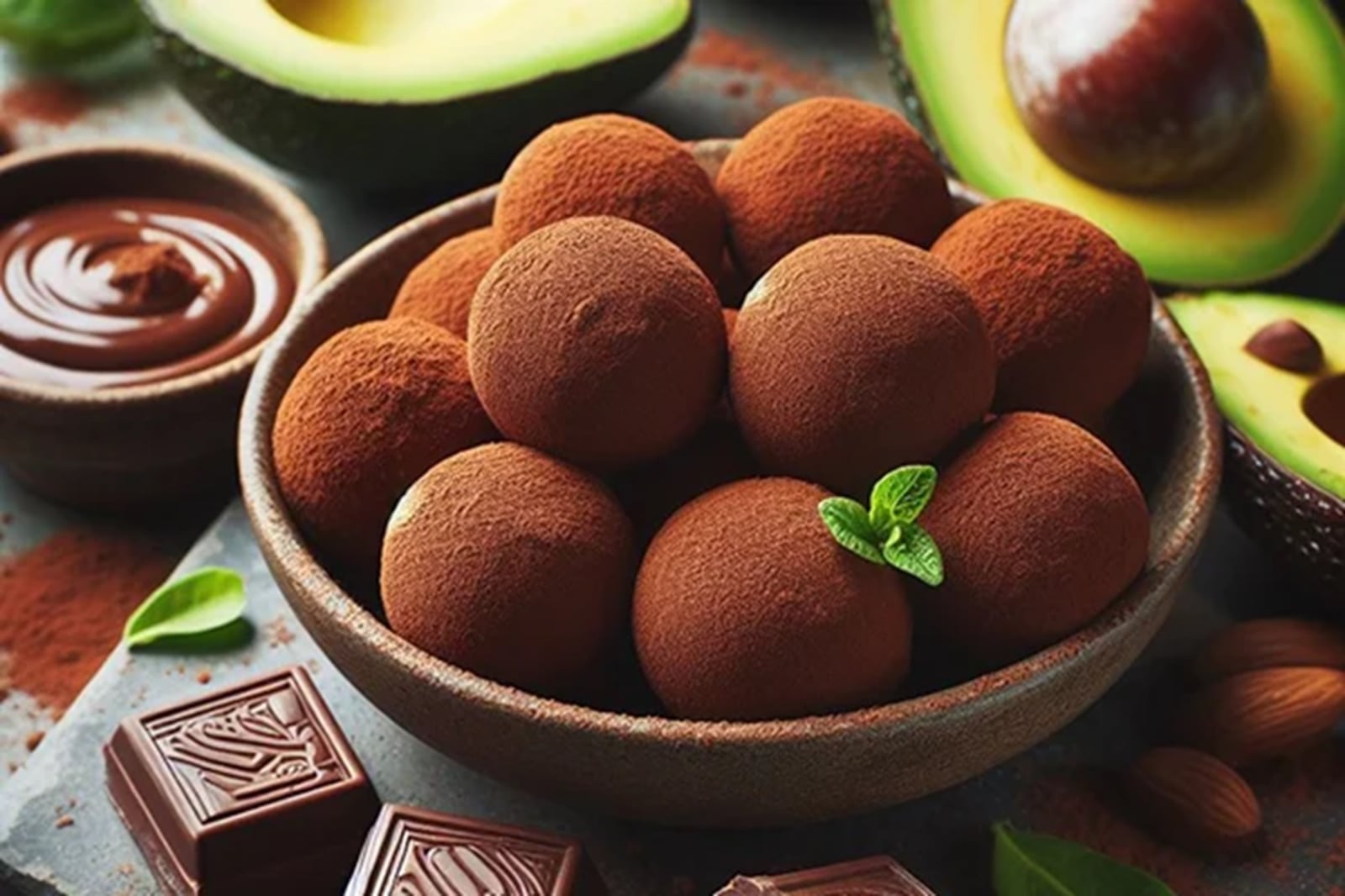trufas-de-chocolate-con-aguacate